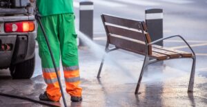 измиването на площади